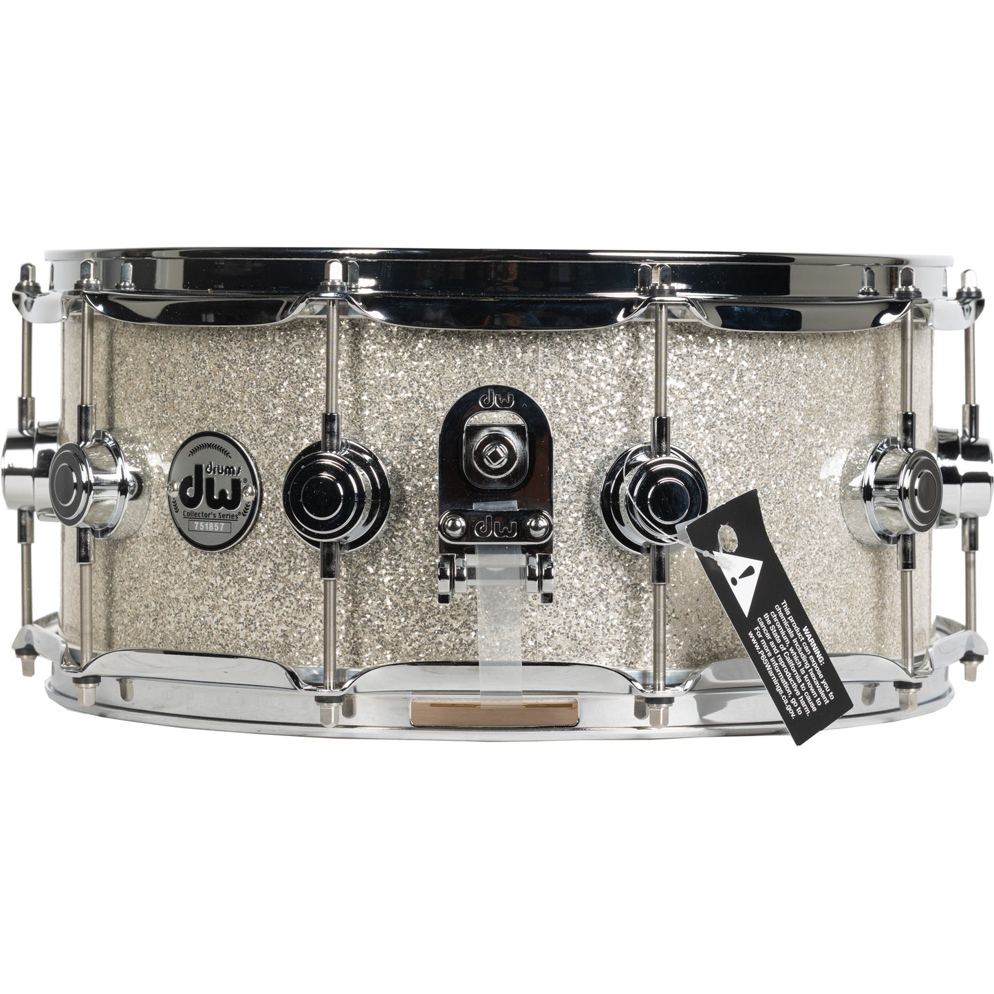 Drum Workshop Collectors Series SonicPly 6x14 Snare Drum - Broken Glass