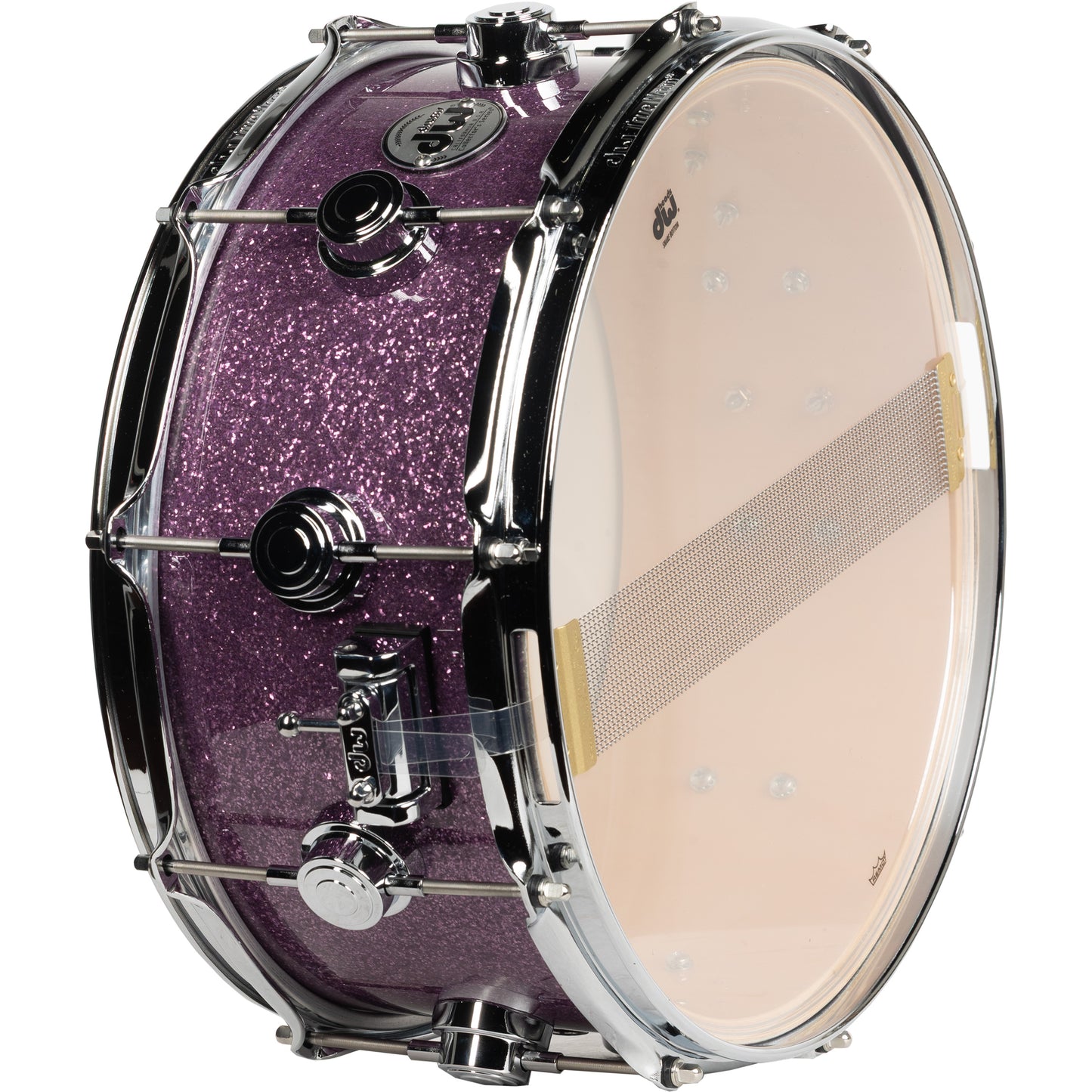 Drum Workshop Collectors Series SonicPly 6x14 Snare Drum - Purple Glass
