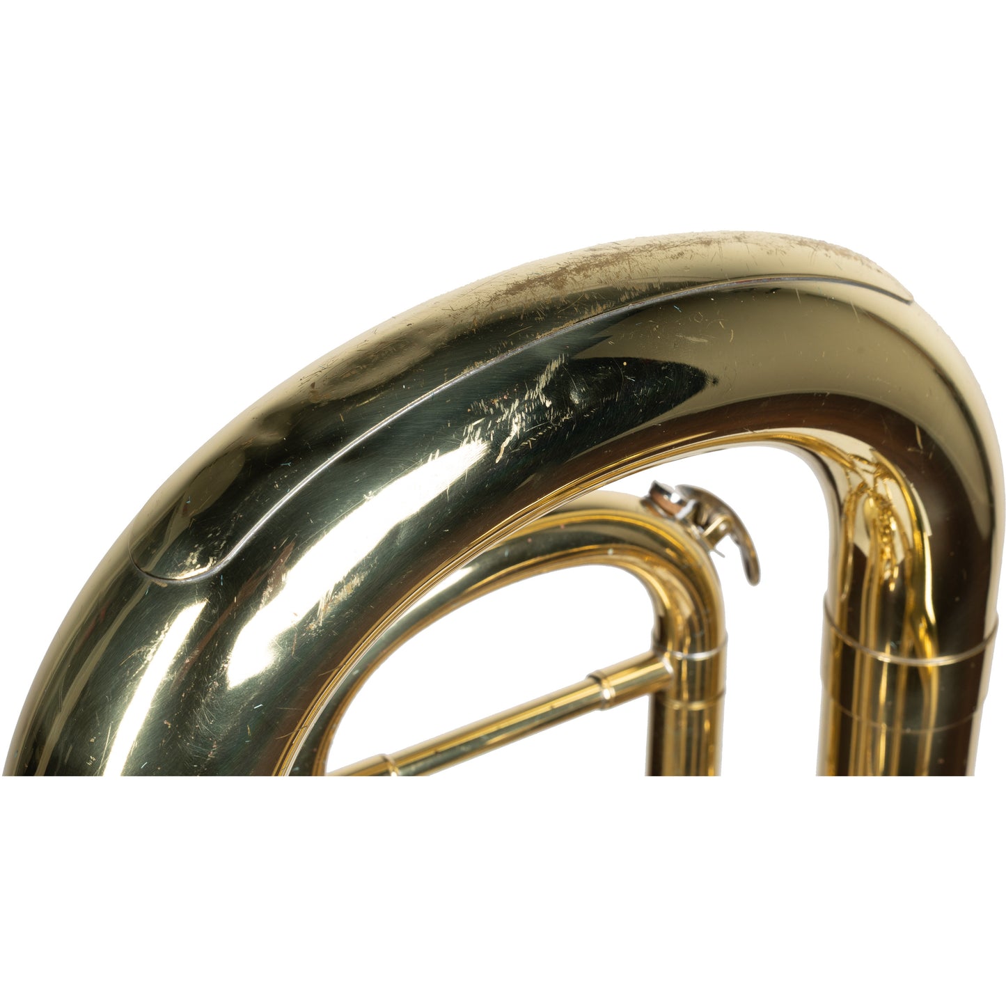 Yamaha YEP-201 Bb Euphonium Gold Brass Tuba