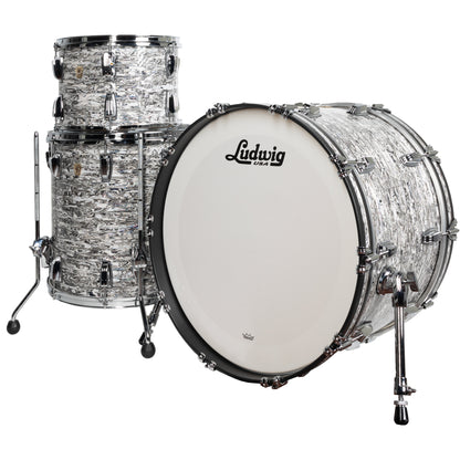 Ludwig Classic Maple Limited Edition 3-Piece Shell Kit - White Abalone
