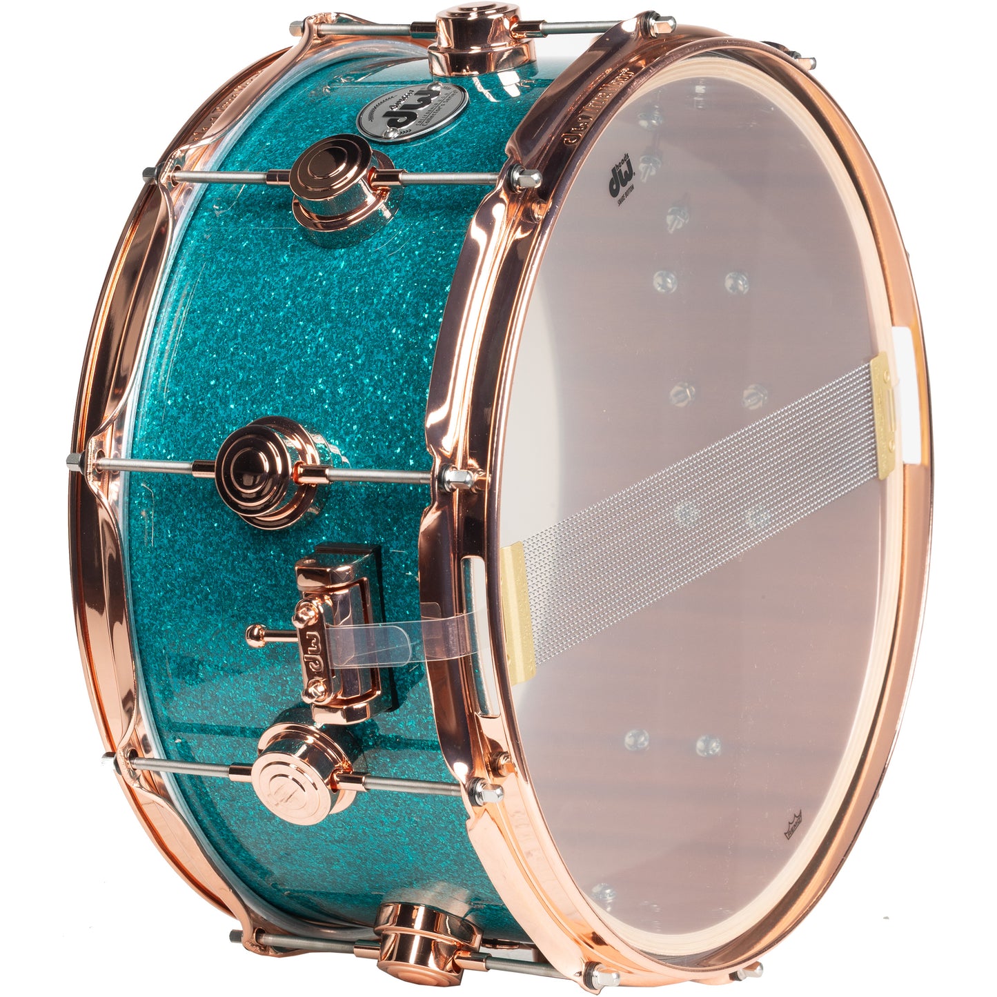 Drum Workshop Collectors Series 6.5x14 Snare Drum - Teal Glass