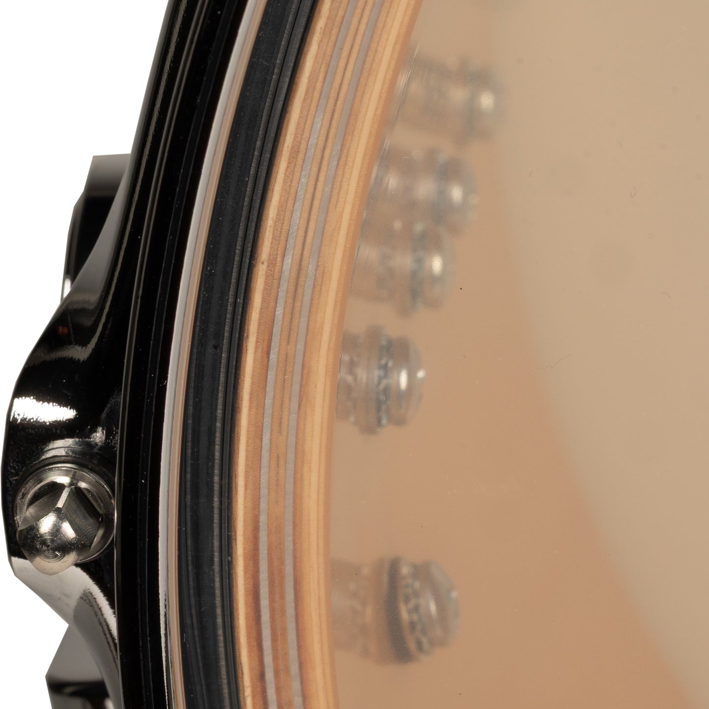 Drum Workshop SonicPly Collectors Series 7x14 Snare Drum - Natural to Quick Royal Blue Burst