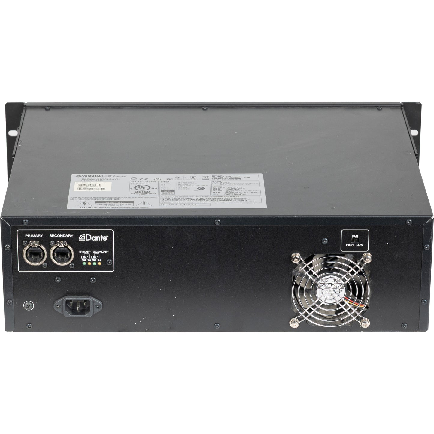 Yamaha Rio1608-D 16-input/8-output Dante Stage Box