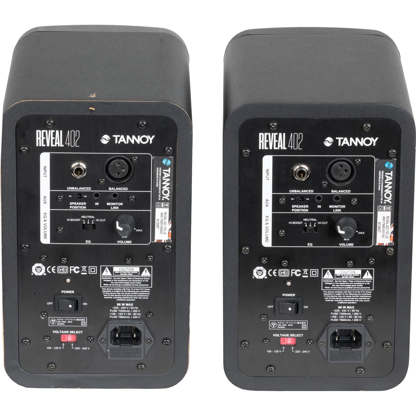 Tannoy Reveal 402 Studio Monitor - Pair