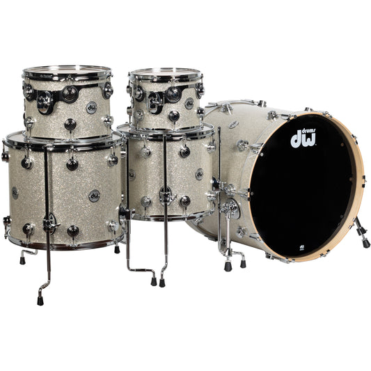 Drum Workshop Collectors Series 5-Piece Shell Kit - Broken Glass