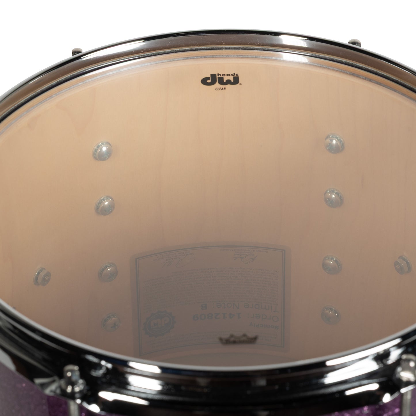 Drum Workshop SonicPly Collectors Series 4-Piece Shell Pack - Purple Glass