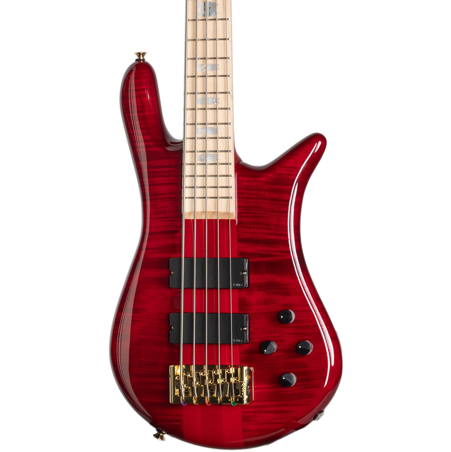 Spector Limited Edition Euro 5 LX 5 String Bass - Black Cherry Gloss