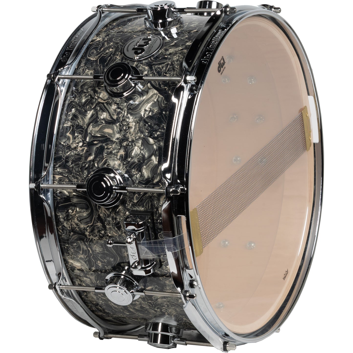 Drum Workshop Collectors Series 6.5x14 Snare Drum - Silver Abalone
