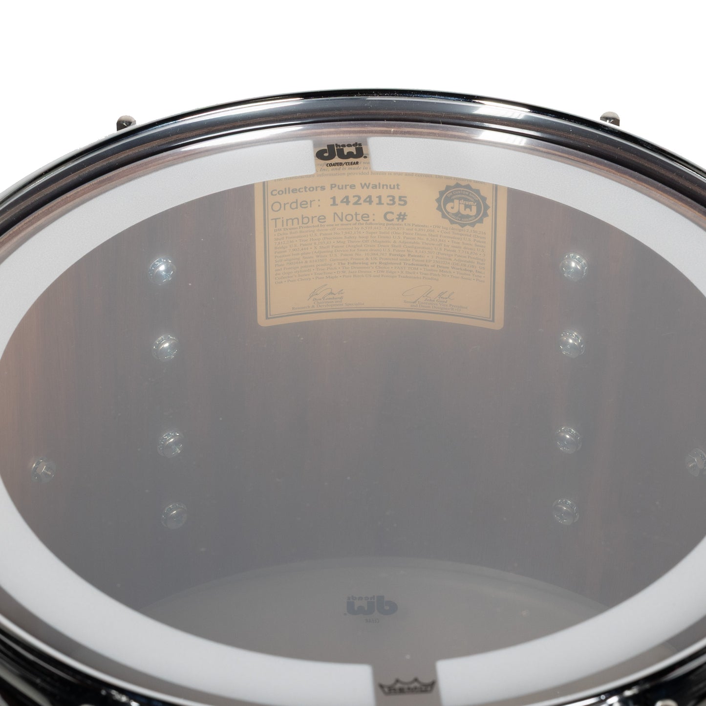 Drum Workshop Collectors Series 4-Piece Shell Kit - Walnut Gloss Lacquer