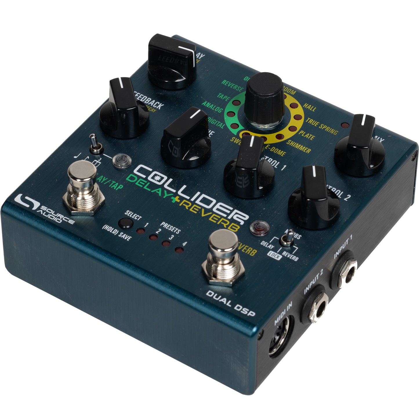 Source Audio Collider Stereo Delay Reverb Pedal