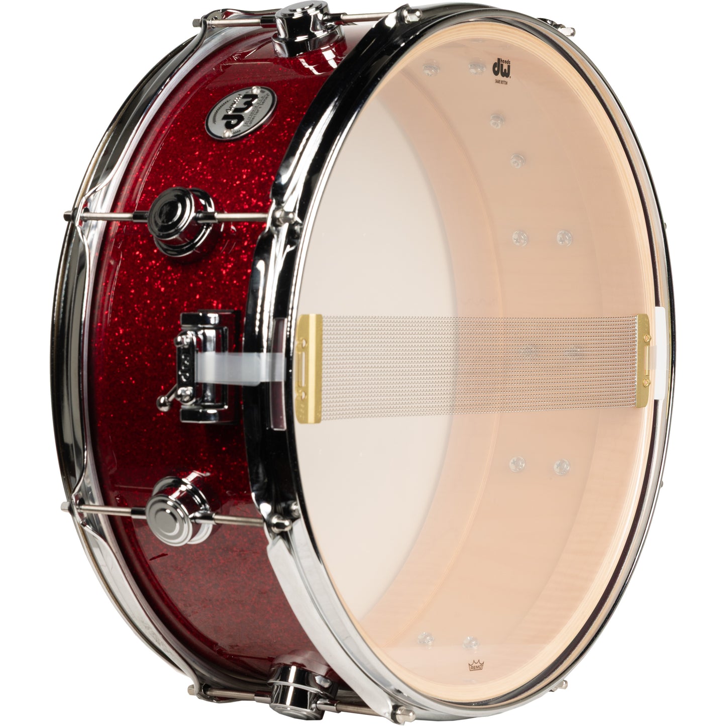 Drum Workshop Collector’s Series 6x16 Snare Drum - Ruby Glass