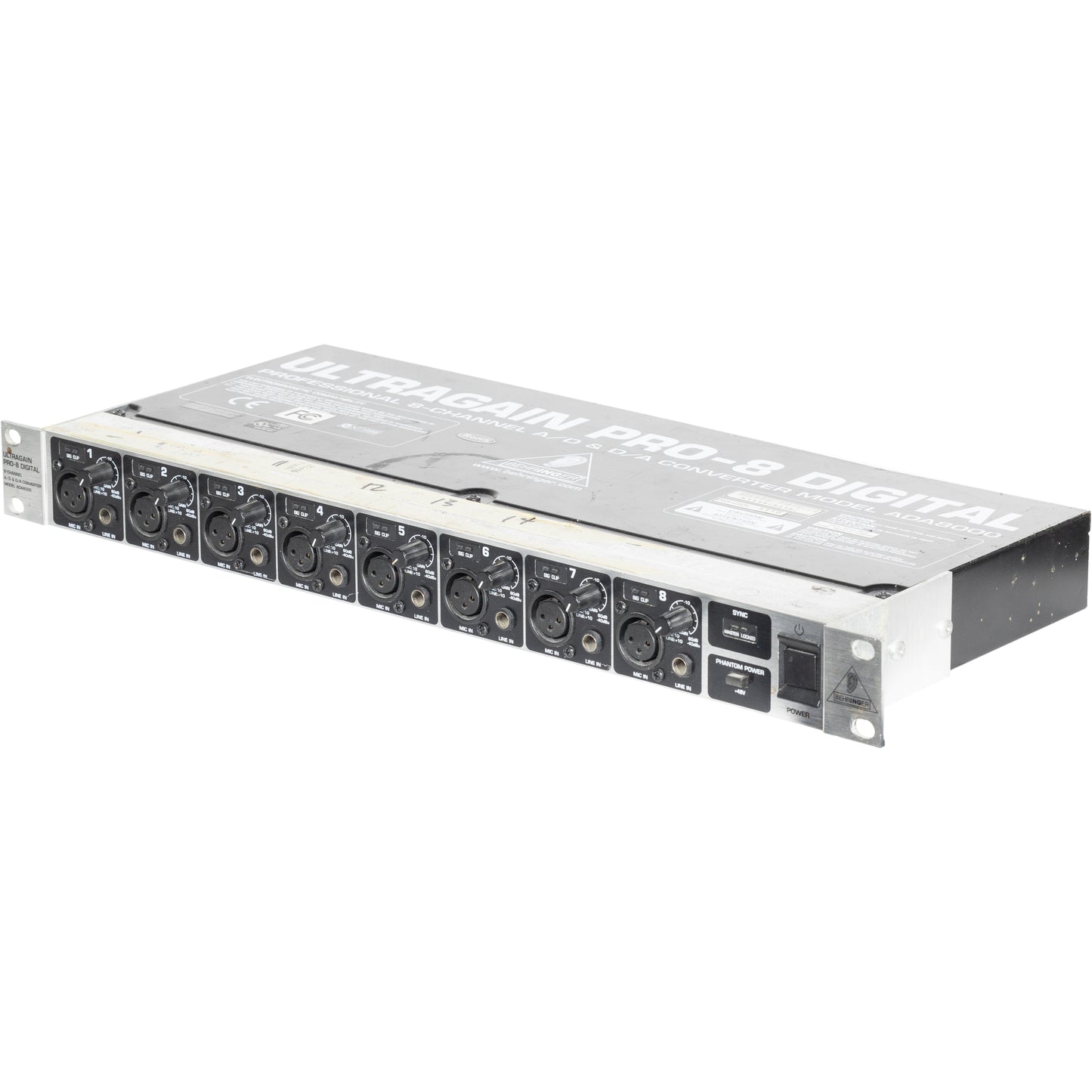 Behringer Ultragain Pro 2-Channel Tube Microphone Preamplifier