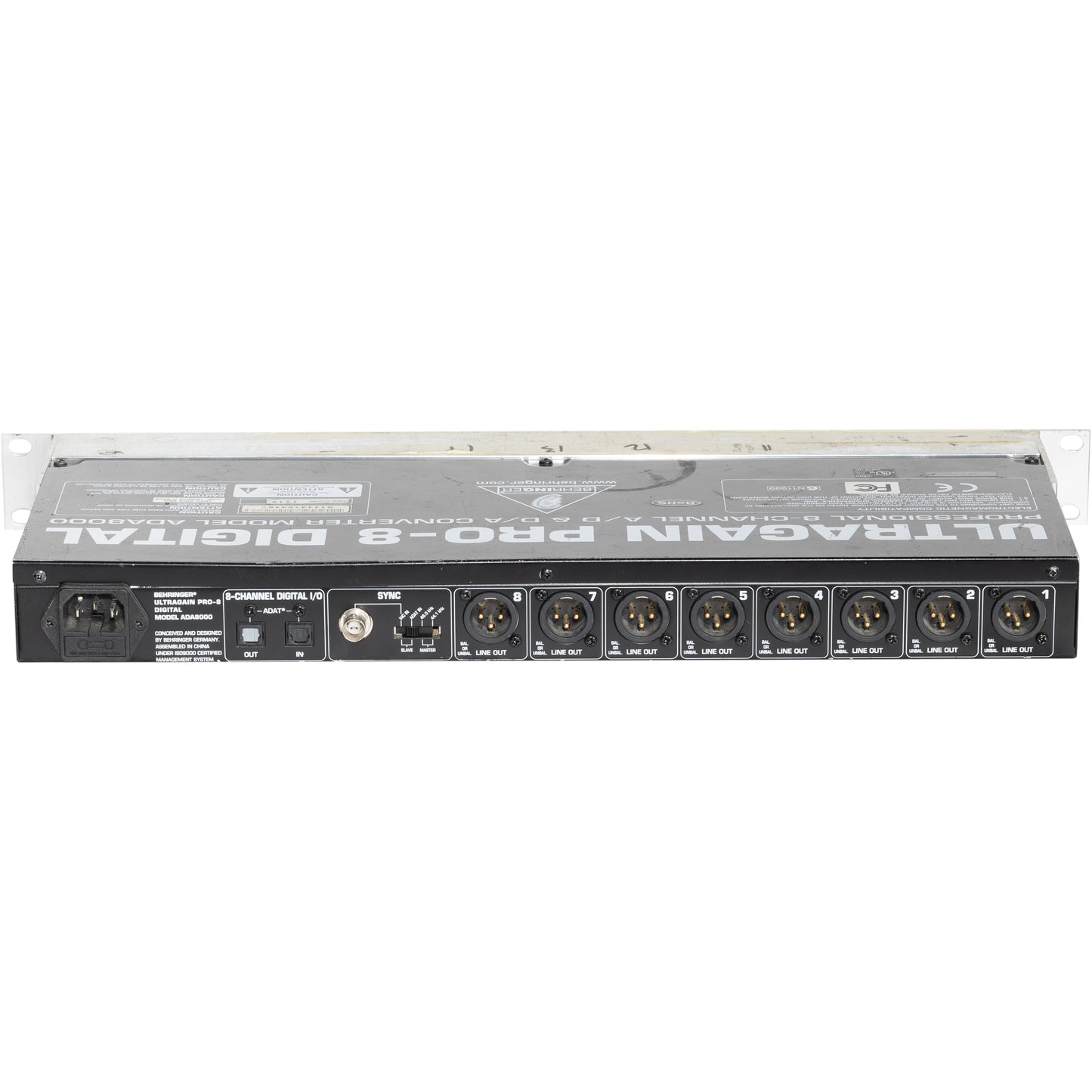 Behringer Ultragain Pro 2-Channel Tube Microphone Preamplifier