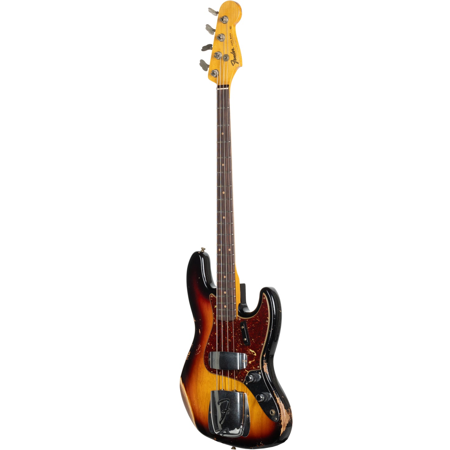 Fender Custom Shop 1961 Jazz Bass - Heavy Relic 3 Tone Sunburst