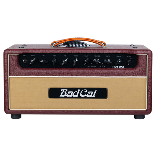 Bad Cat Amplifiers Hot Cat Head - Custom Chianti Vinyl