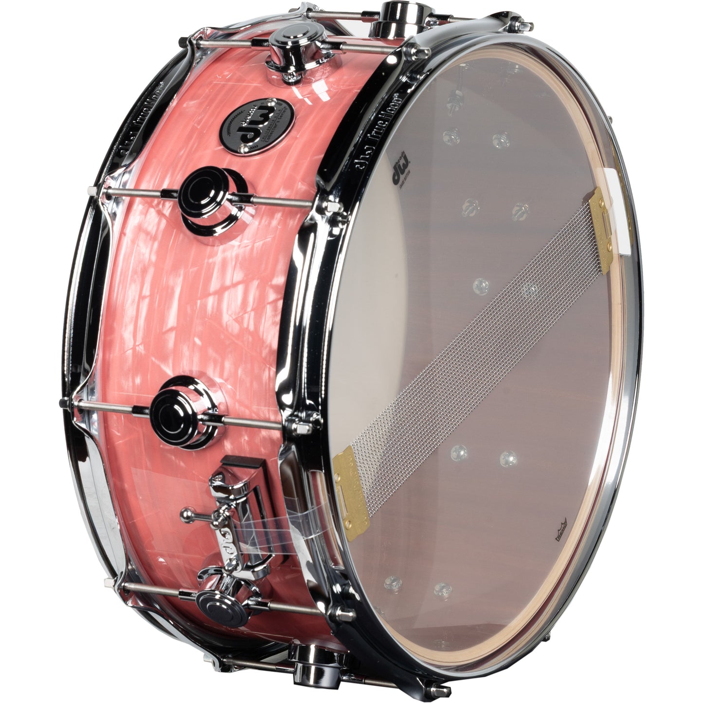 Drum Workshop Collectors Series 6x14 Snare Drum - Pink Coral