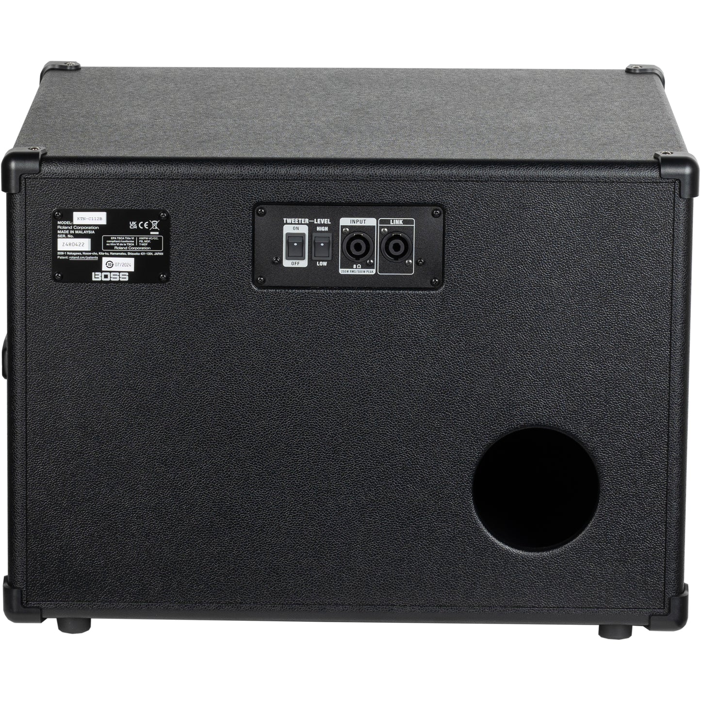 BOSS KTN-C112B Katana 1x12" Bass Amplifier Cabinet