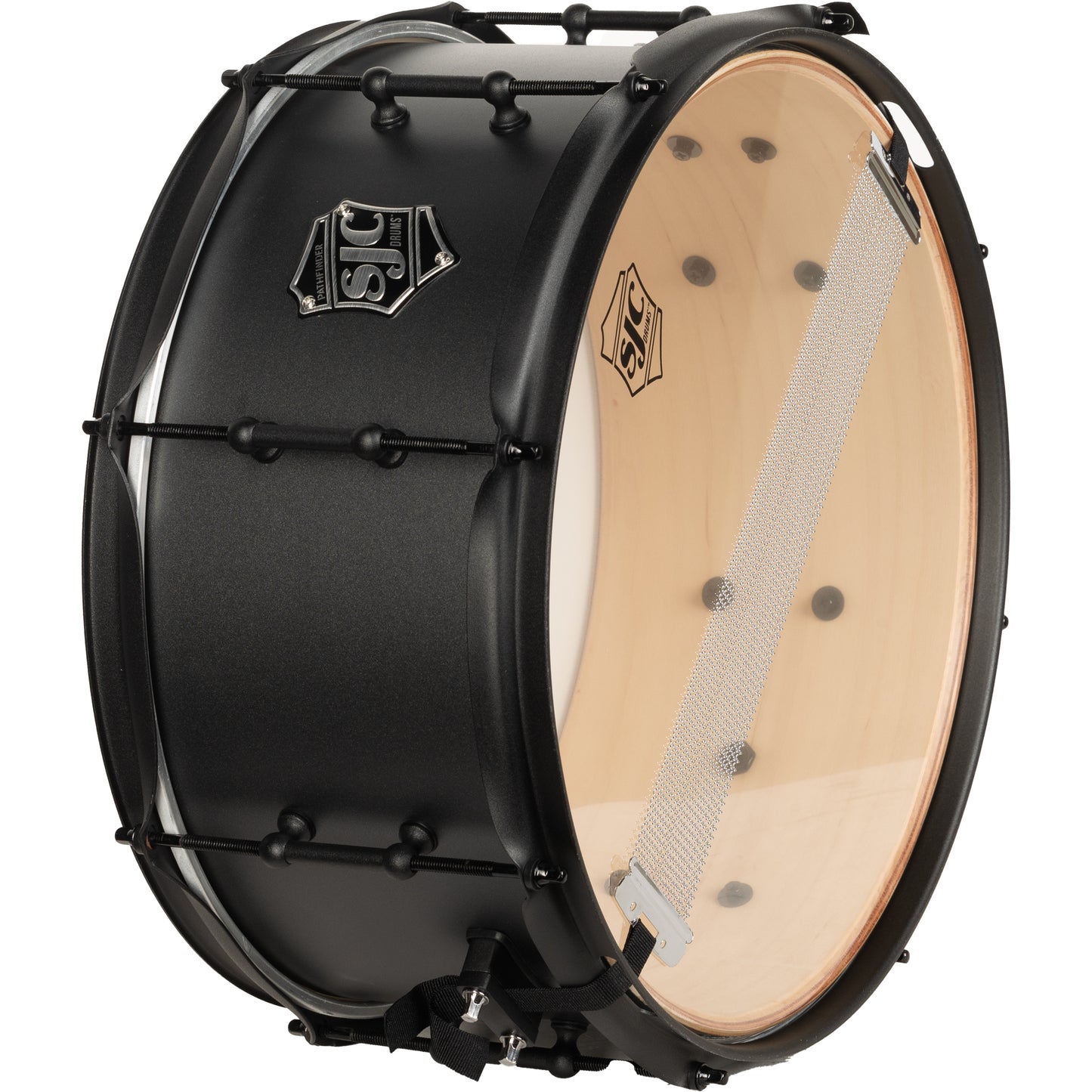 SJC Drums Pathfinder Series 6.5x14 Snare Drum - Galaxy Grey