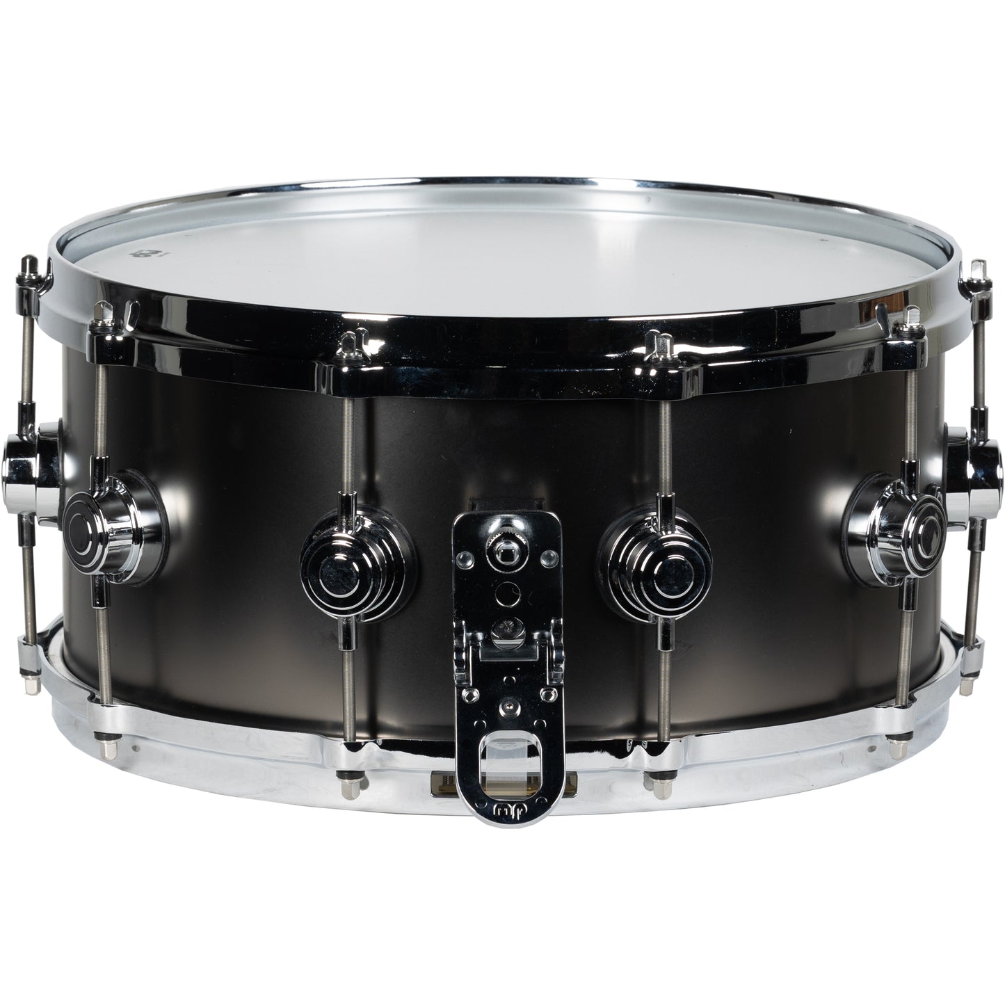 DW Collectors Series 6.5x14 Snare - Satin Black Nickel Over Brass- Diecast Hoops