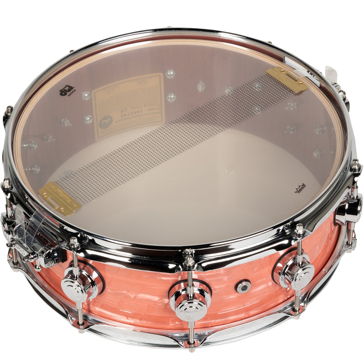 Drum Workshop Collectors Series 5x14 Snare Drum - Pink Coral