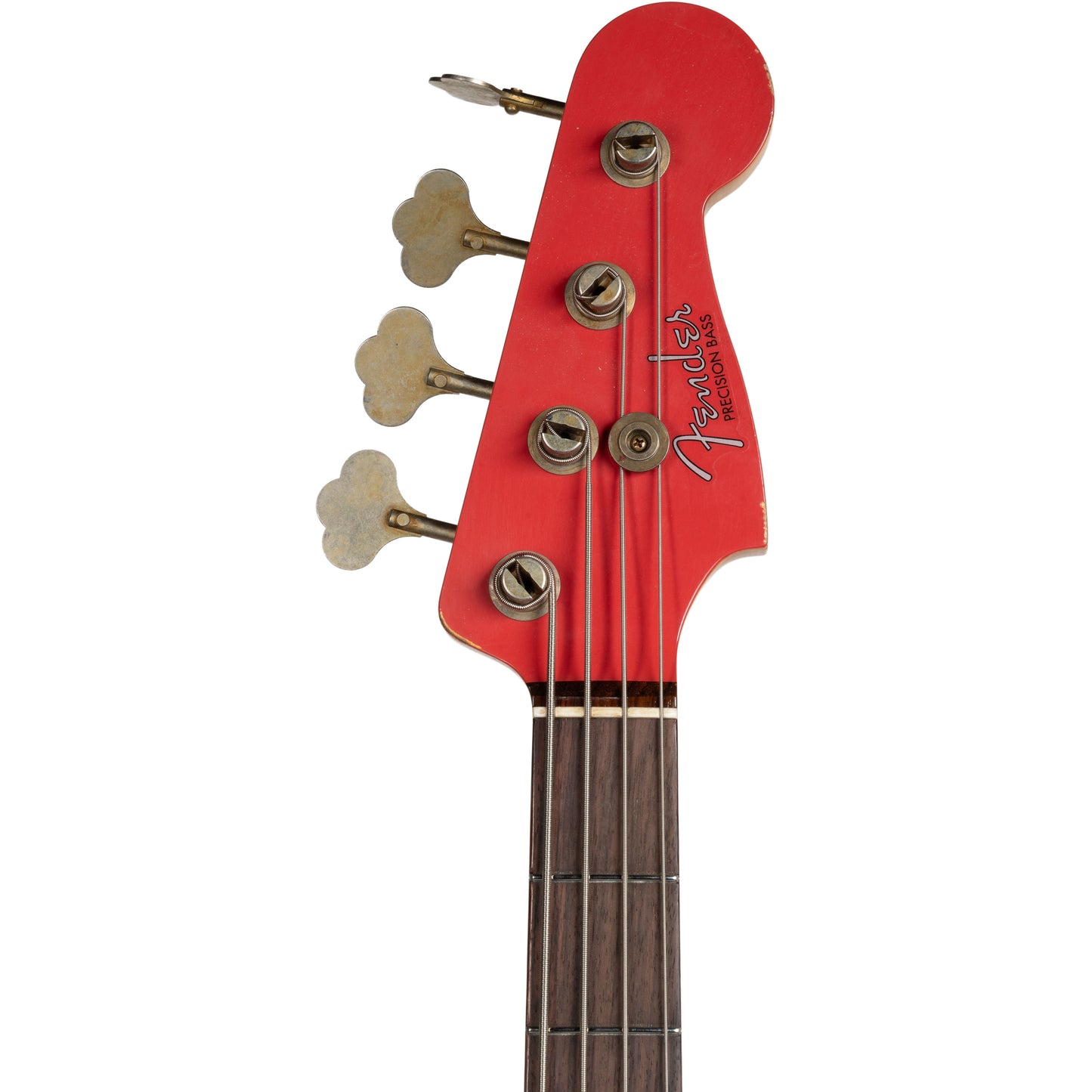 Fender Custom Shop 62 4-String P-Bass Relic - Fiesta Red