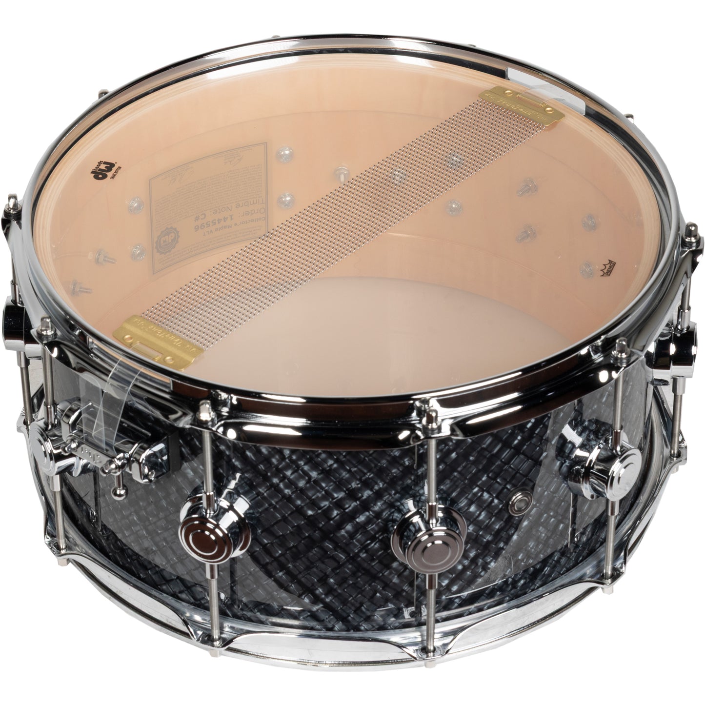 Drum Workshop Collectors Series 6.5x14 VLX Snare Drum - Grey Crystal