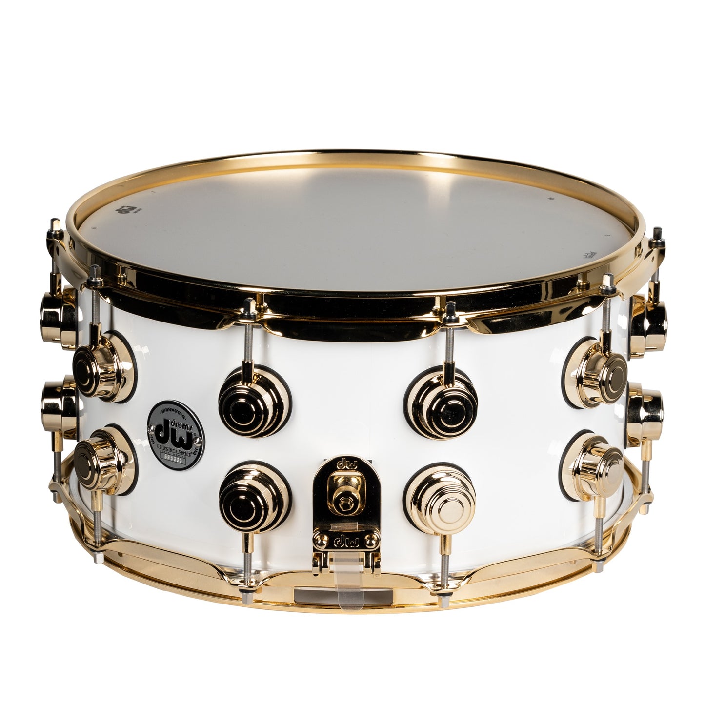 Drum Workshop Collectors Series 7x14 Snare Drum - Gloss White