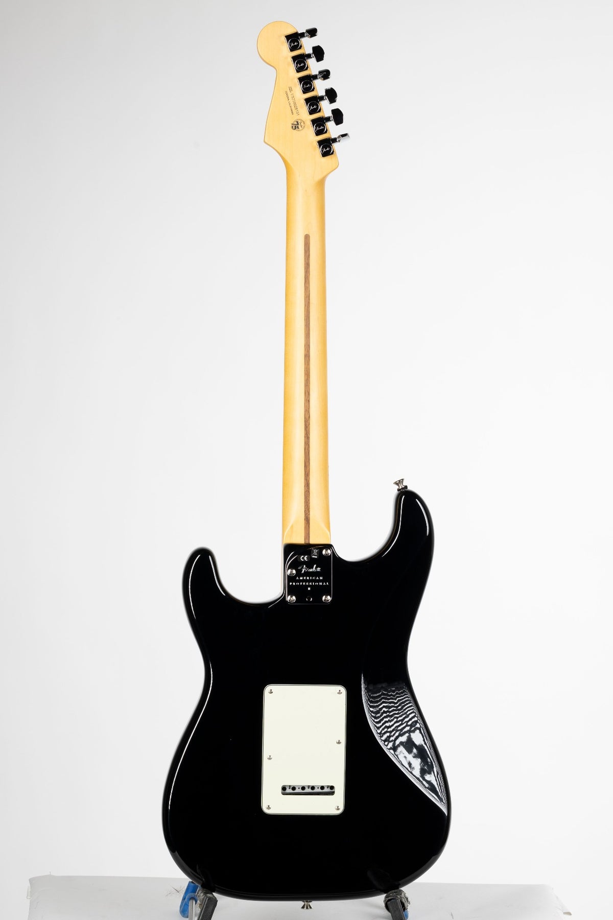Fender American Professional II Stratocaster Electric Guitar Maple Neck, Black