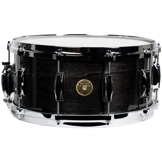 Gretsch Ridgeland Series 6.5x14 Snare Drum - Gloss Ebony Lacquer