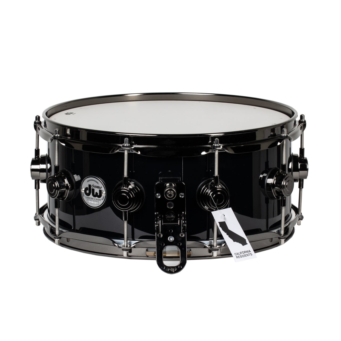 Drum Workshop Collectors Series 6x14 Snare Drum - Gloss Black