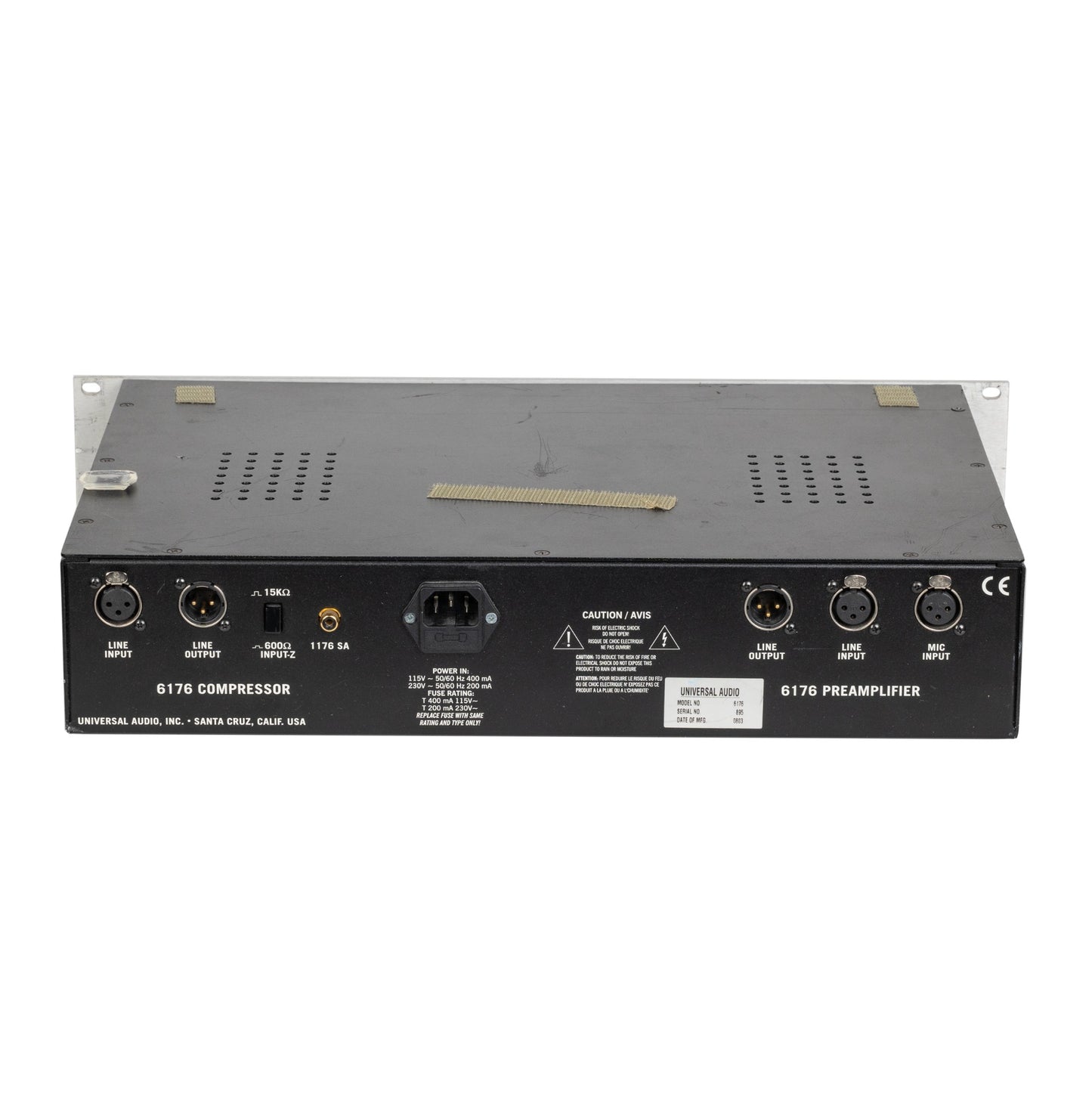 Universal Audio 6176 Tube Channel Strip