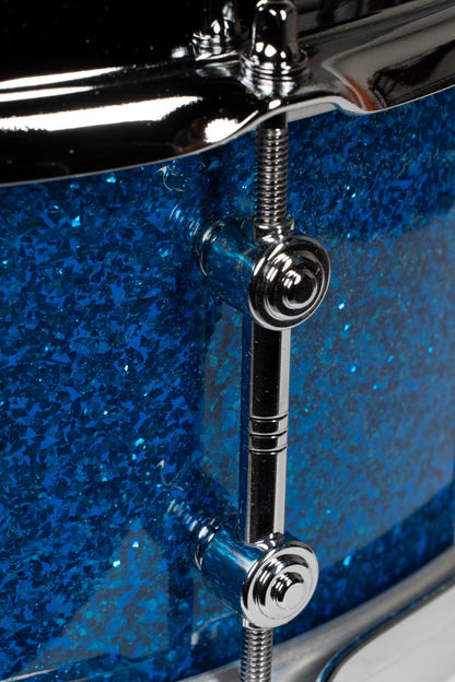 Gretsch Limited Mike Johnston Brookyln Series 5.5x14 Snare Drum - Blue Glass