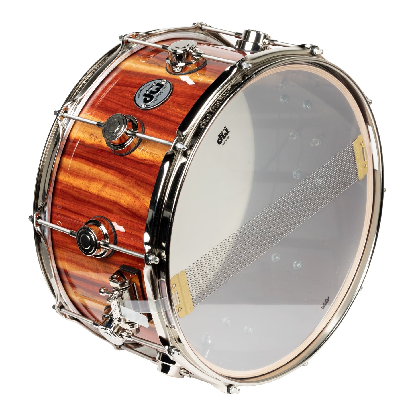 Drum Workshop Collectors Series 7x14 Snare Drum - Candy Stripe Padauk