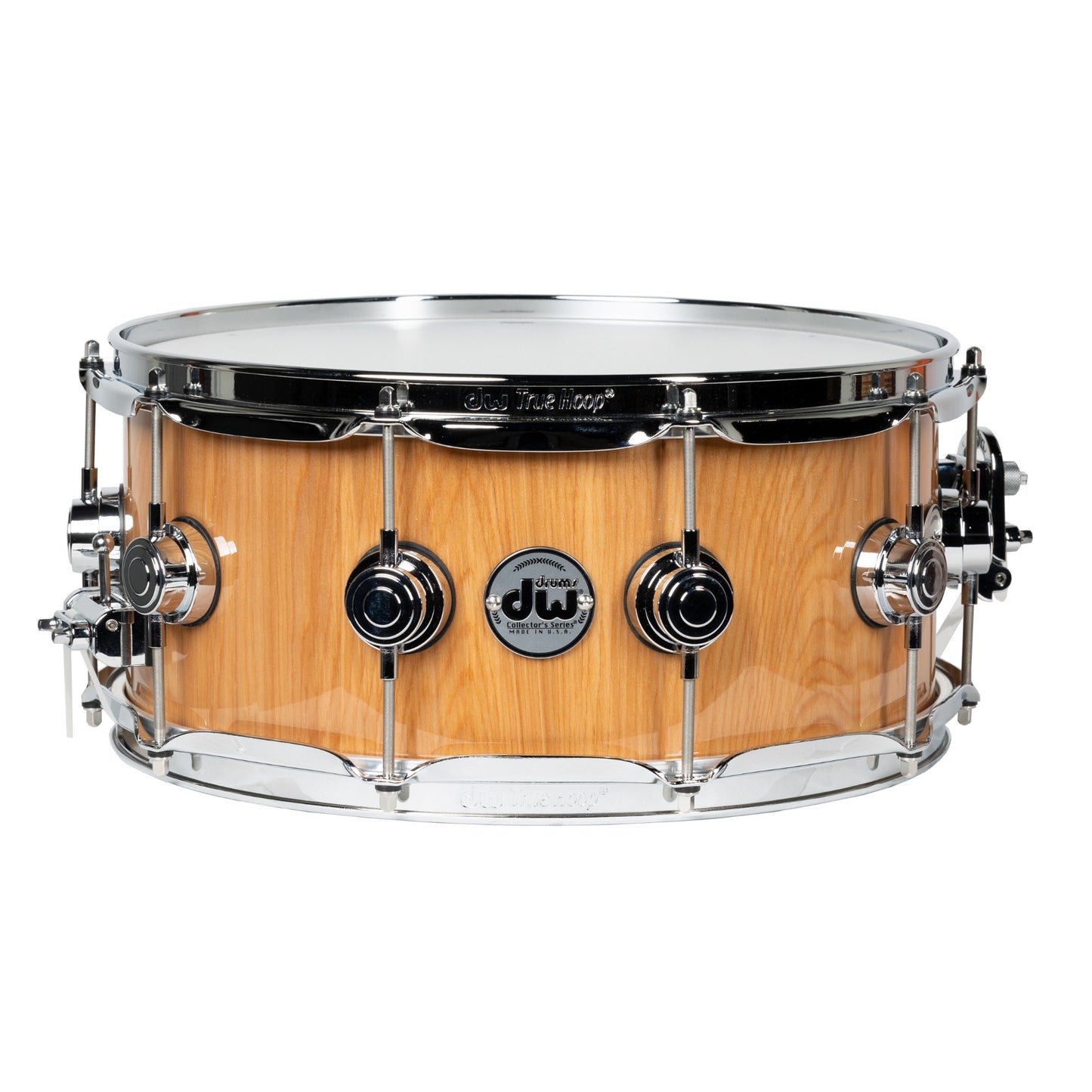 Drum Workshop 6.5x14 Collectors Series Snare Drum - Natural Vertical Birch