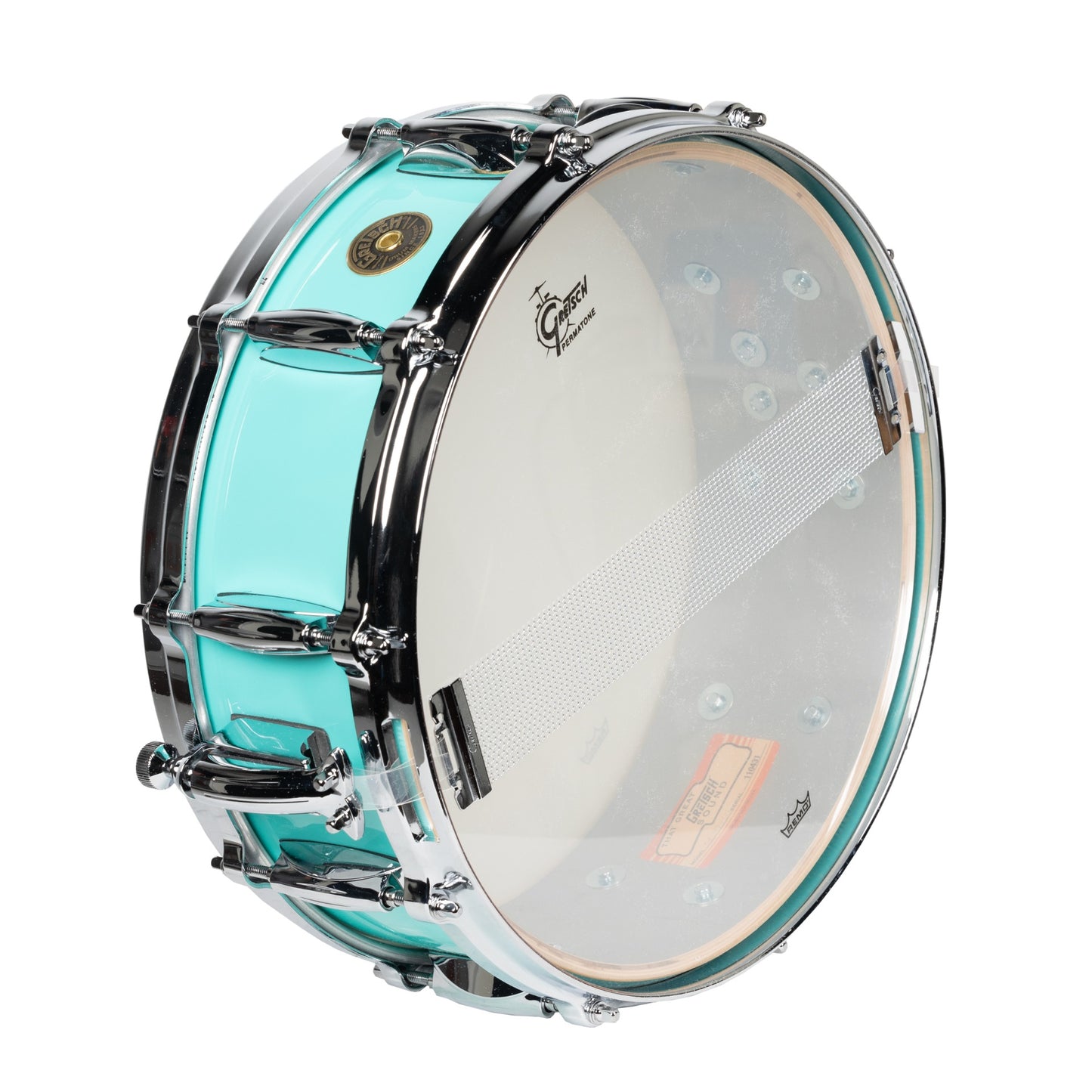 Gretsch USA Custom 5x14 Snare Drum - Powder Blue Gloss