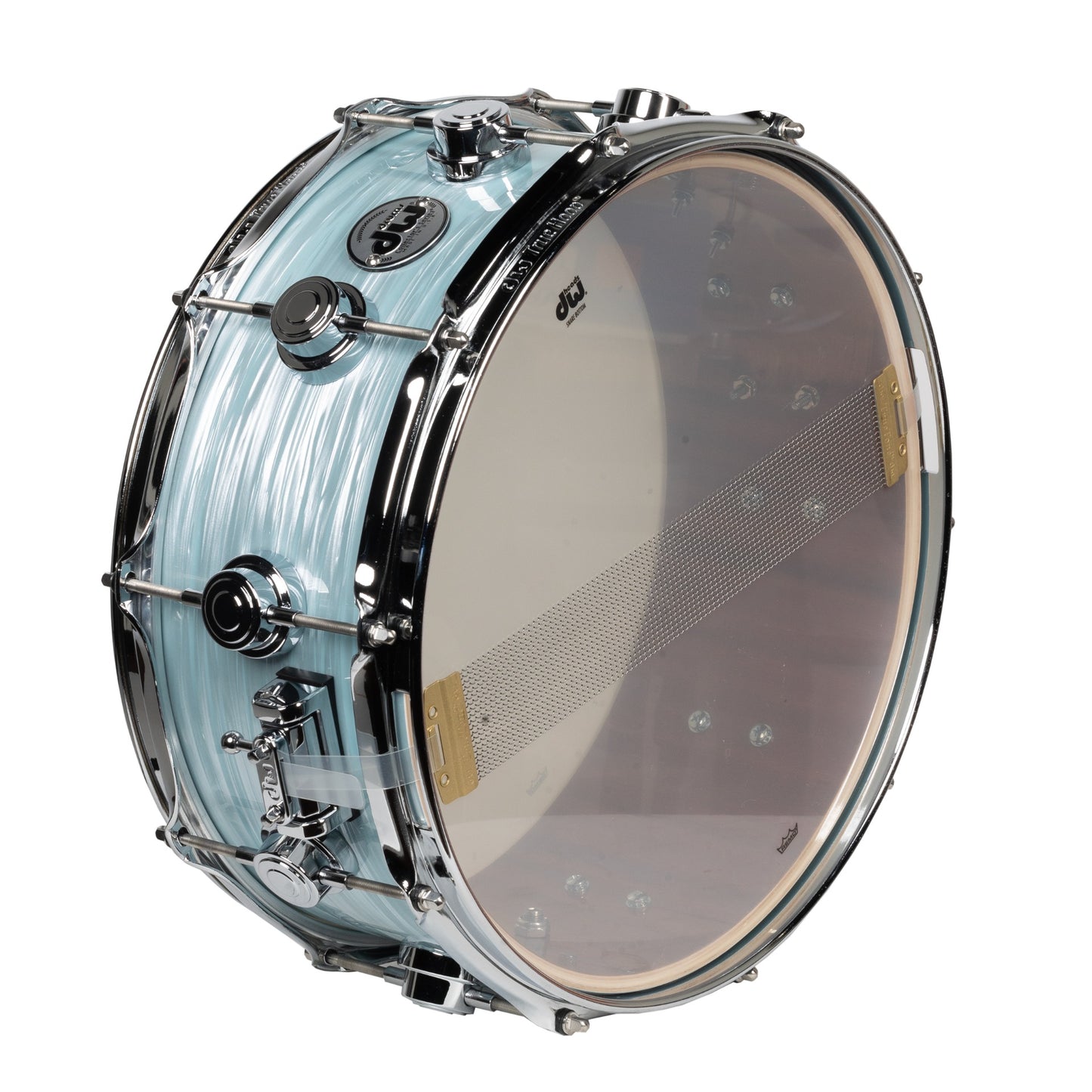 Drum Workshop Collectors Jazz Series 5.5x14 Snare Drum - Pale Blue Oyster