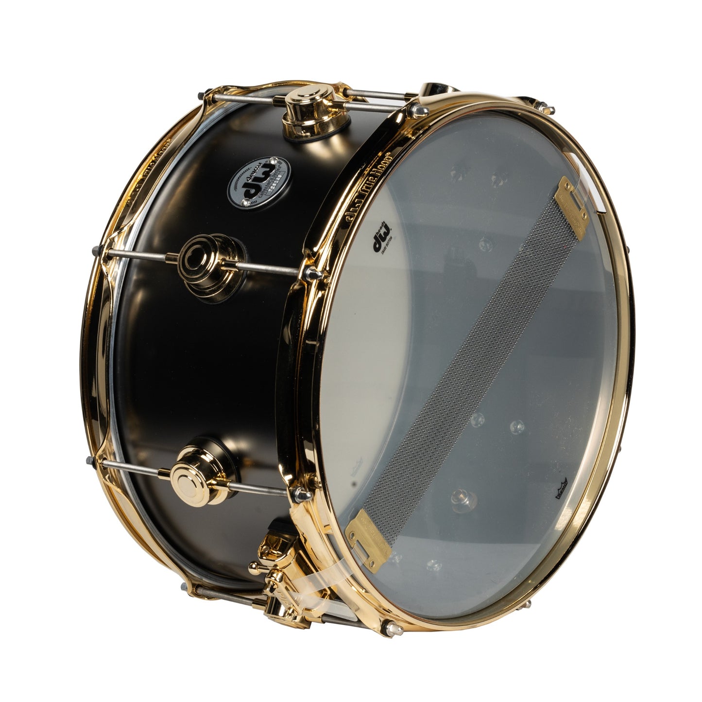 Drum Workshop Collectors Series 7x13 Snare Drum - Satin Black Nickel Over Brass