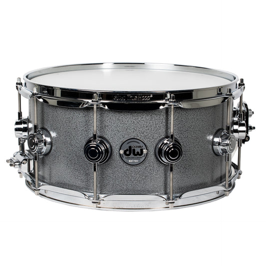 Drum Workshop Prototype 3mm Brass 6.5x14 Snare - Grey