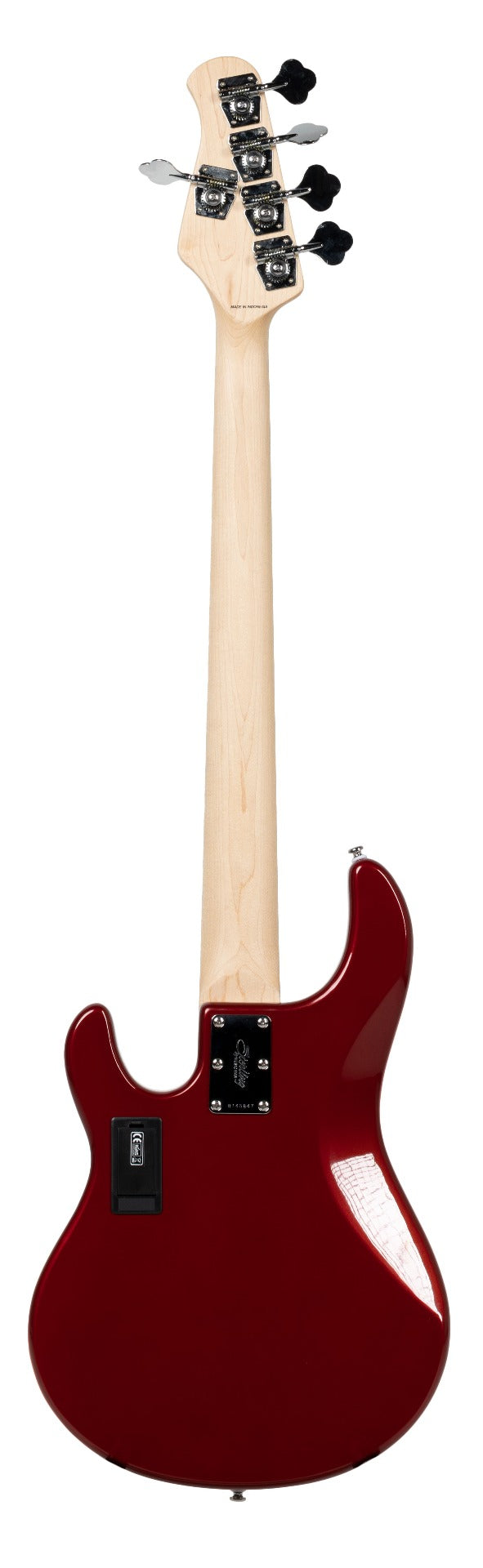 Sterling by Music Man SUB Series Ray HH 5-String Bass - Candy Apple Red