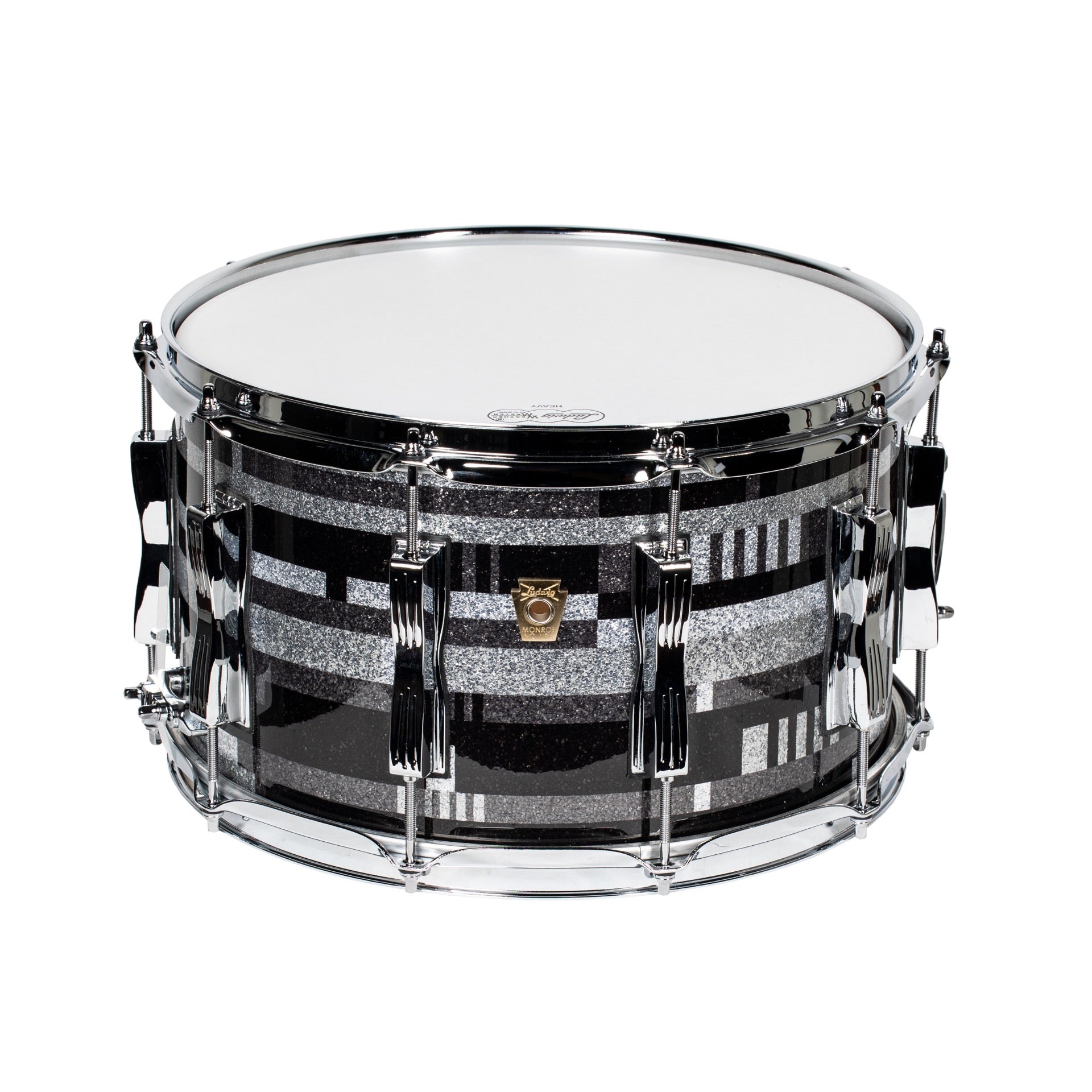 Ludwig Classic Maple 8x14 Snare Drum - Digital Black Oyster – Alto