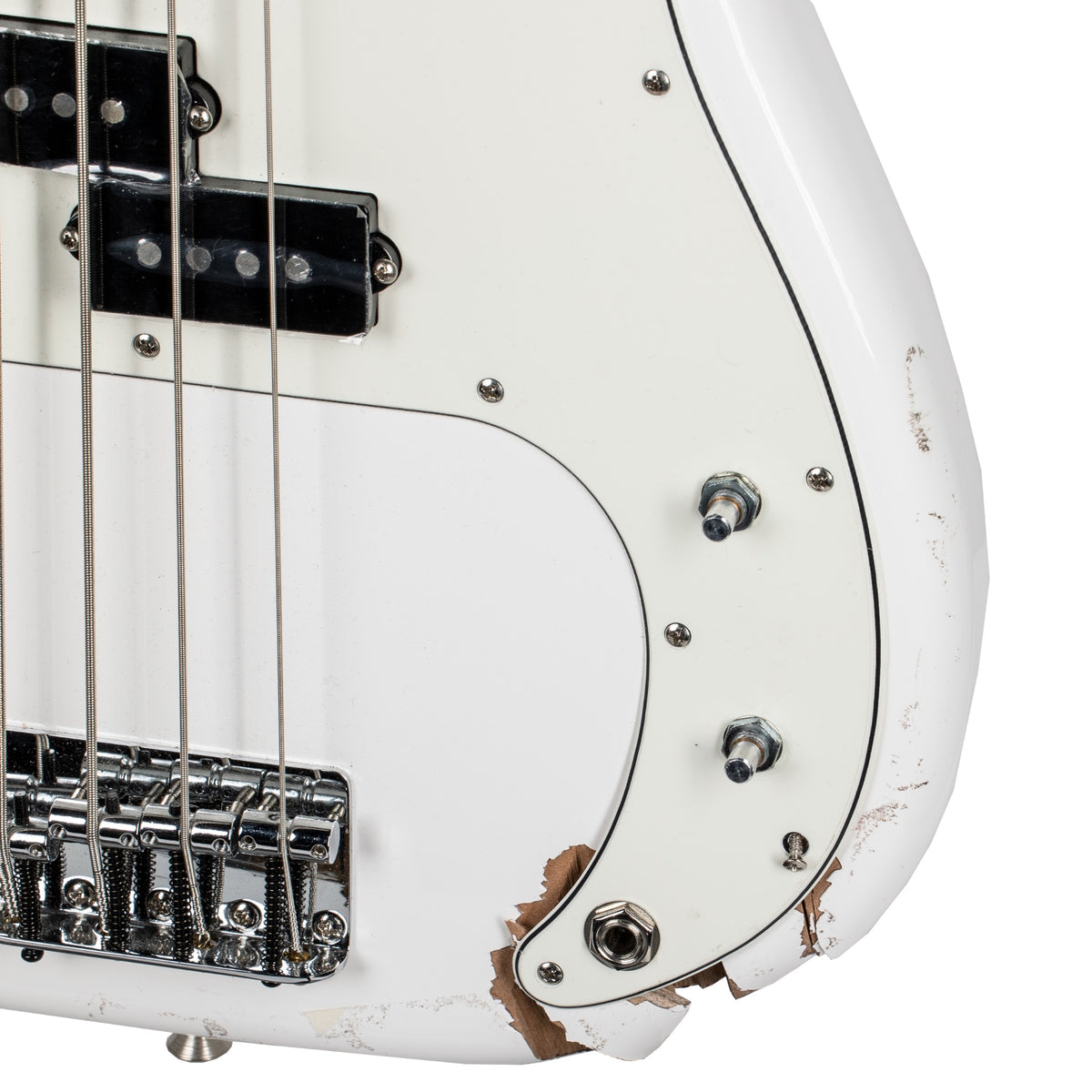 Fender Player Precision Electric Bass - Pau Ferro Fingerboard - Polar White