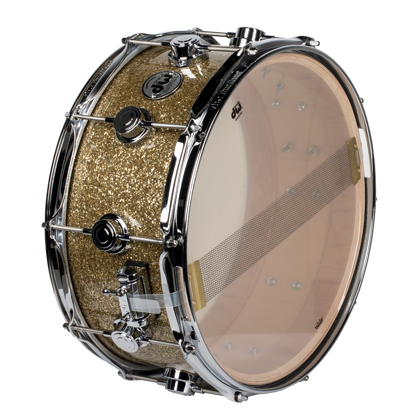 Drum Workshop Collectors Series 6x14 Snare Drum - Gold Glass
