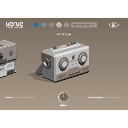 Universal Audio Verve Analog Machines Essentials