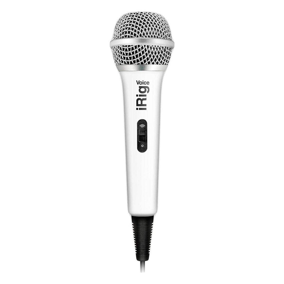 IK Multimedia iRig Voice iOS/Android Handheld Microphone - White