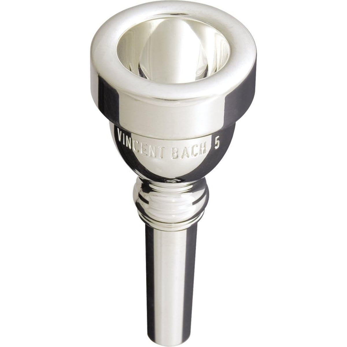 Bach M3373 Size 3 Mellophone Mouthpiece, Silver-Plated