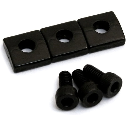 All Parts BP-0116-003 Black Nut Blocks for Floyd Rose Locking Nuts