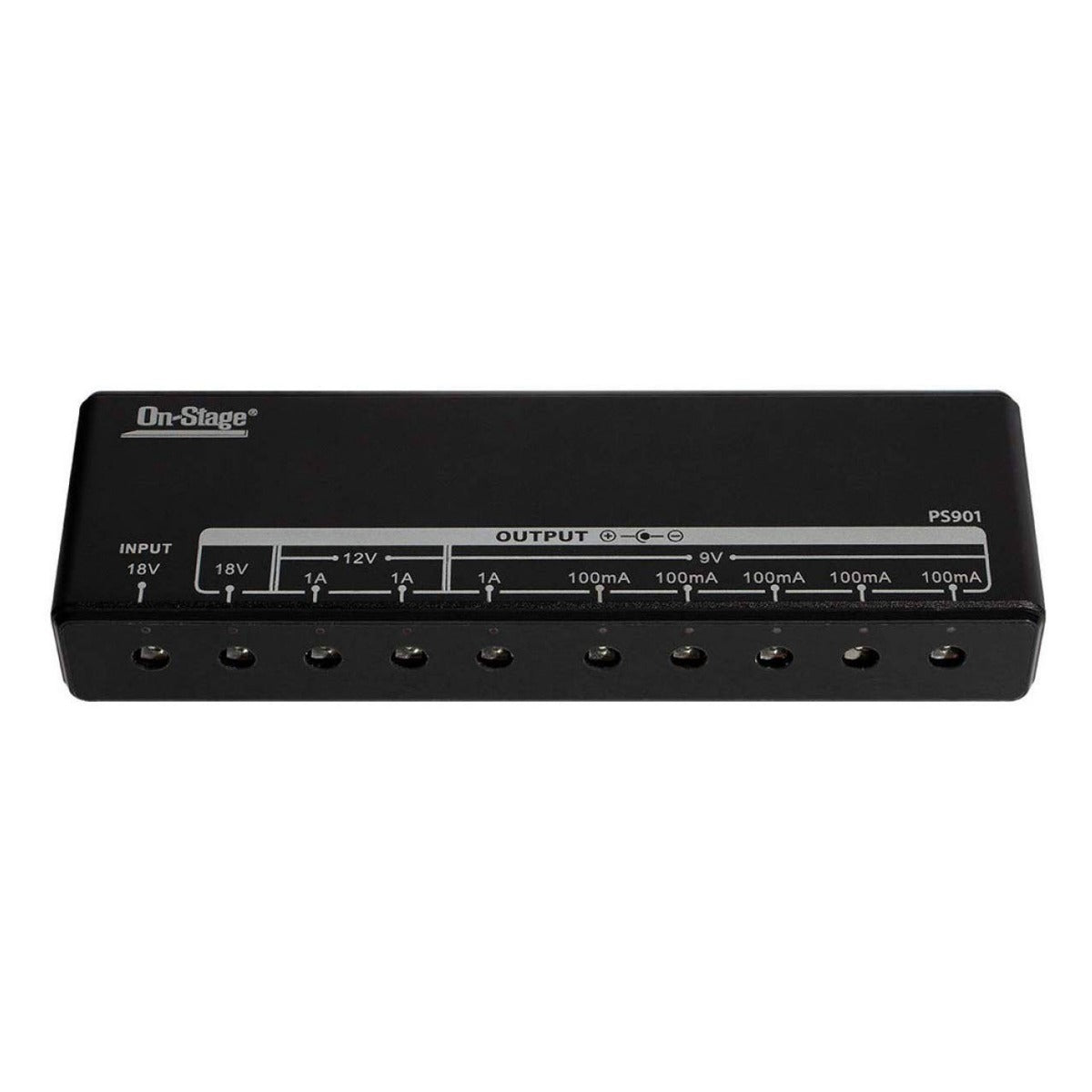 9v power bank for guitar effect pedals On Stage PS901 Pedal Power Bank