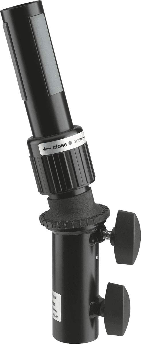 K&M 19674 Speaker Tilt Adapter - Black