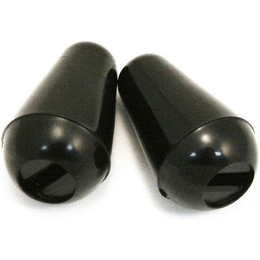 All Parts SK-0710-23 Black Switch Tips for USA Stratocaster