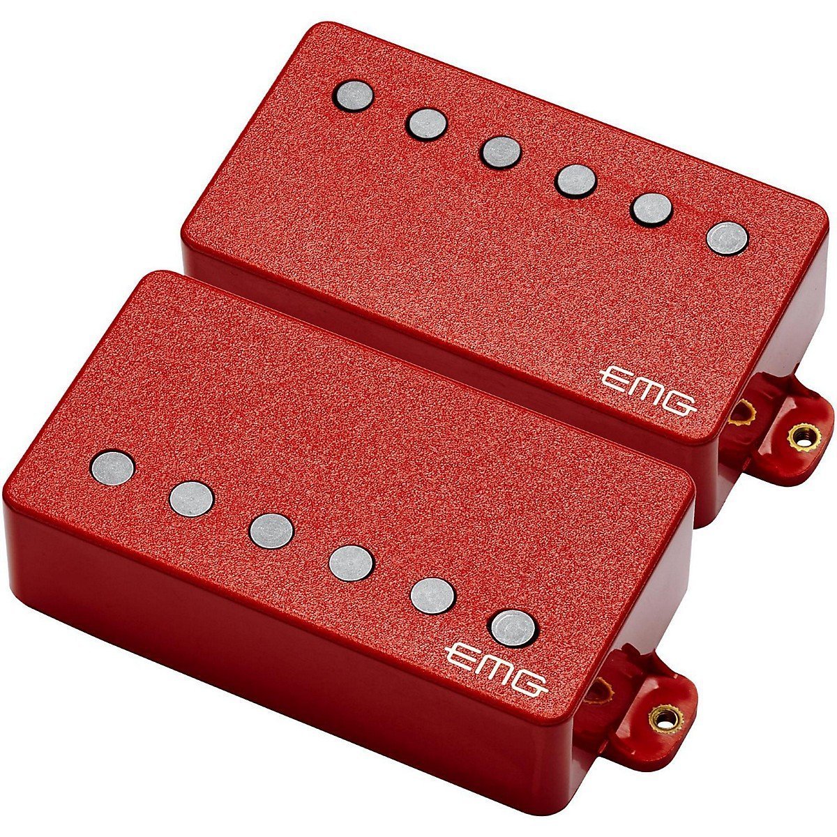 EMG 57/66 Active Electric Guitar Humbucker Pickup Set Red